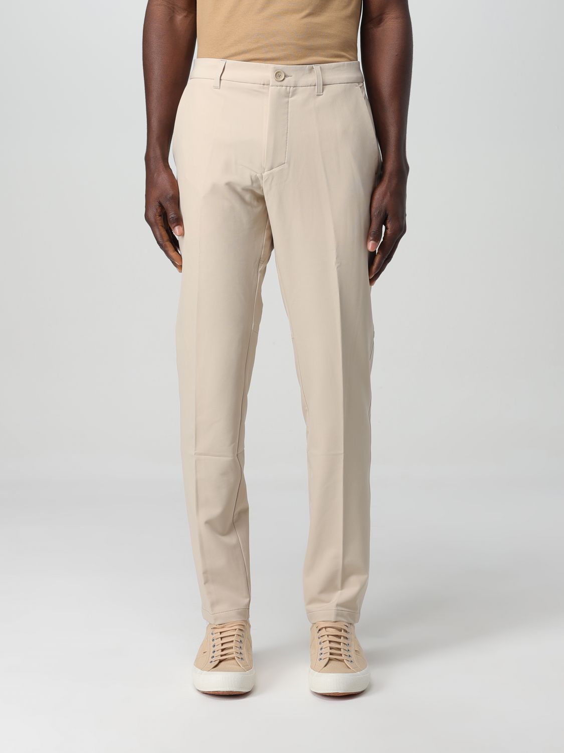 BOSS Trousers BOSS Men colour Beige