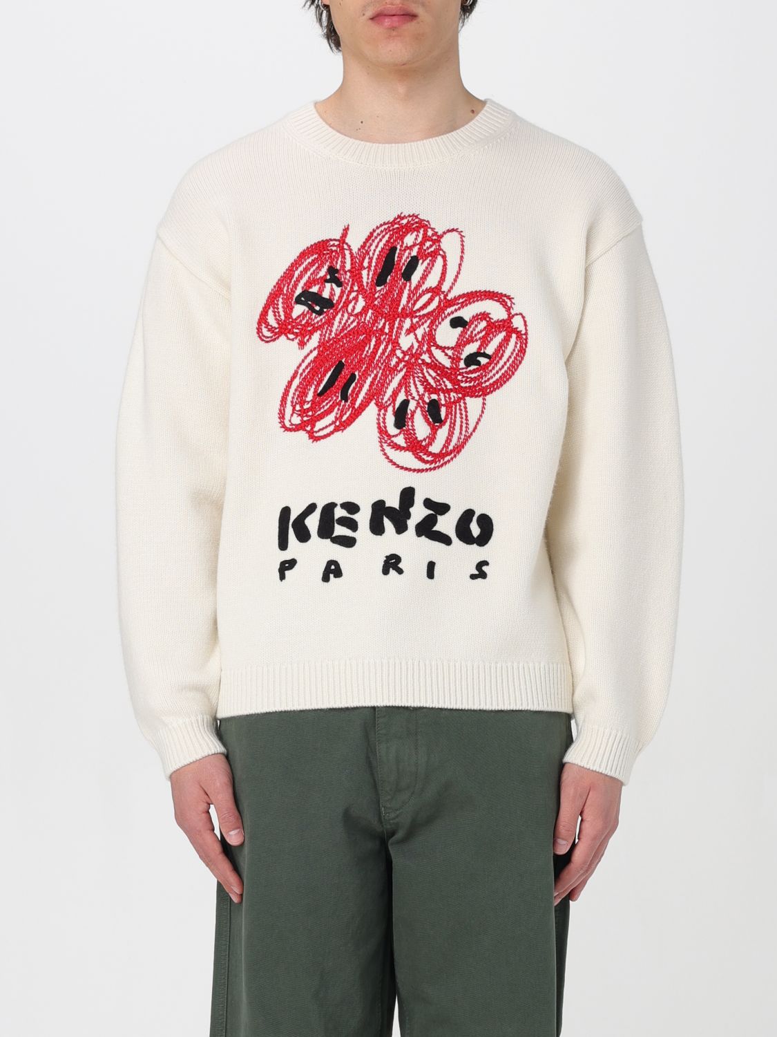 Kenzo Jacket KENZO Men colour Yellow Cream