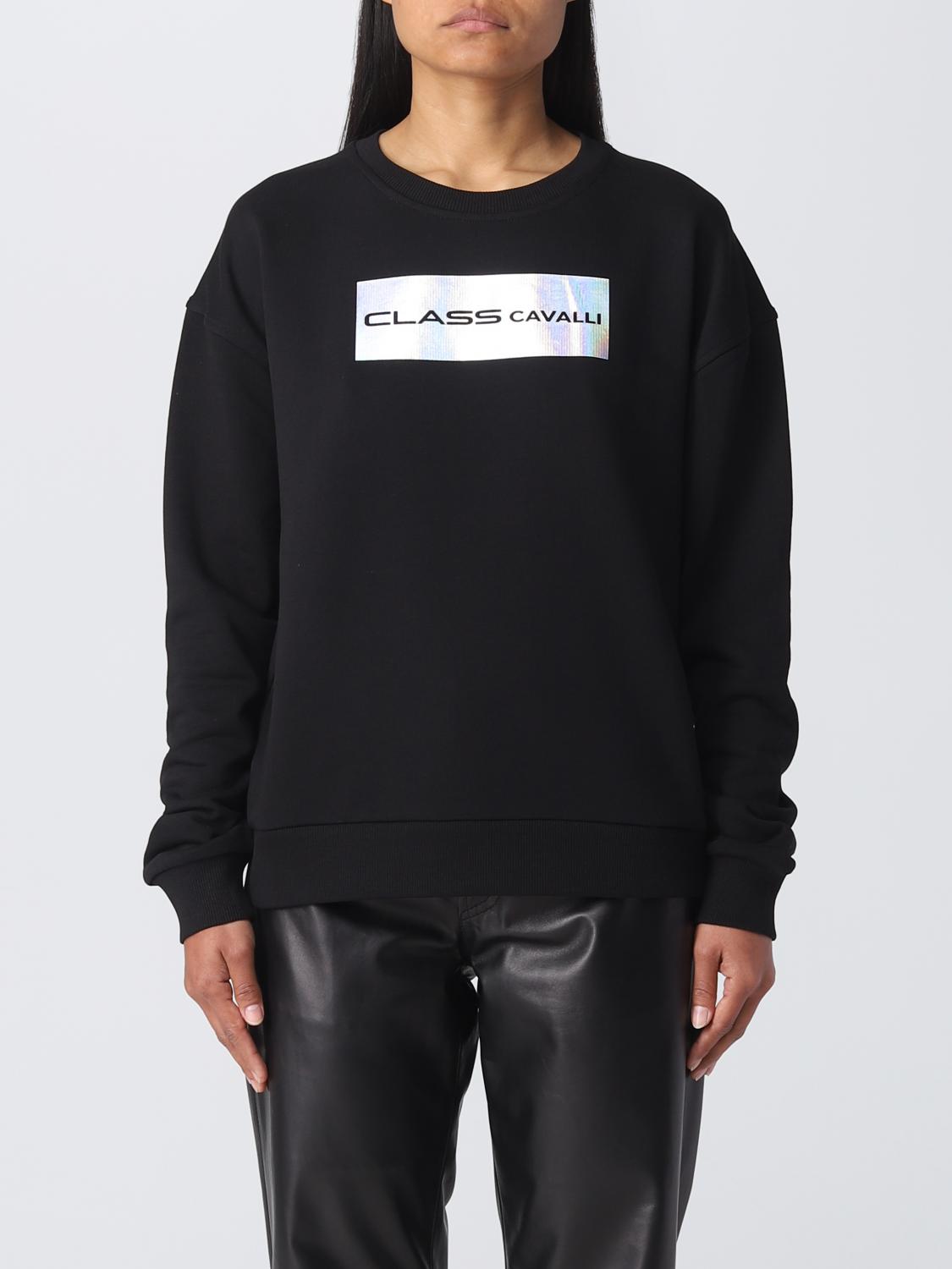 Class Roberto Cavalli Sweatshirt CLASS ROBERTO CAVALLI Woman colour Black