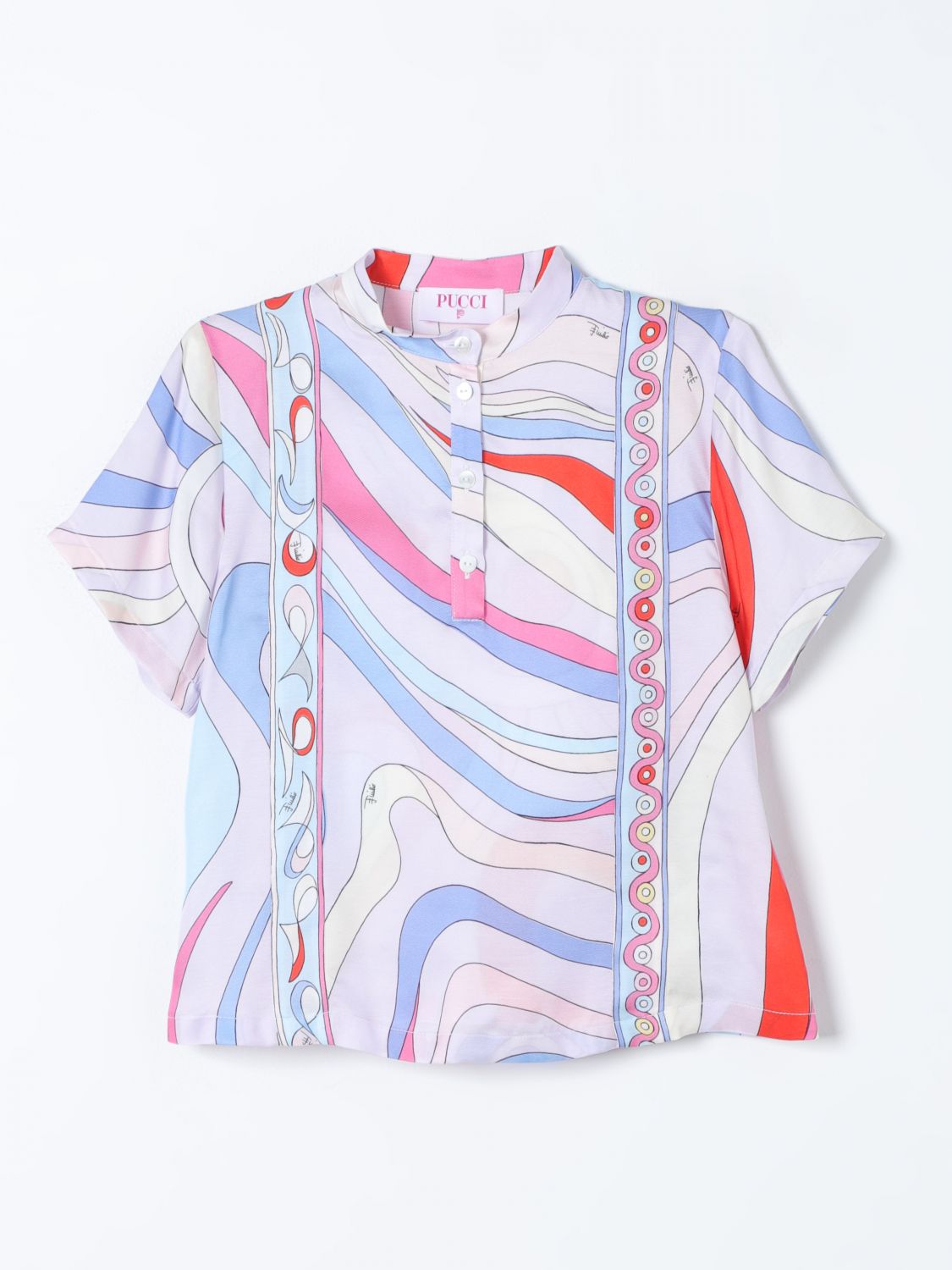 Emilio Pucci Junior Top EMILIO PUCCI JUNIOR Kids colour Pink