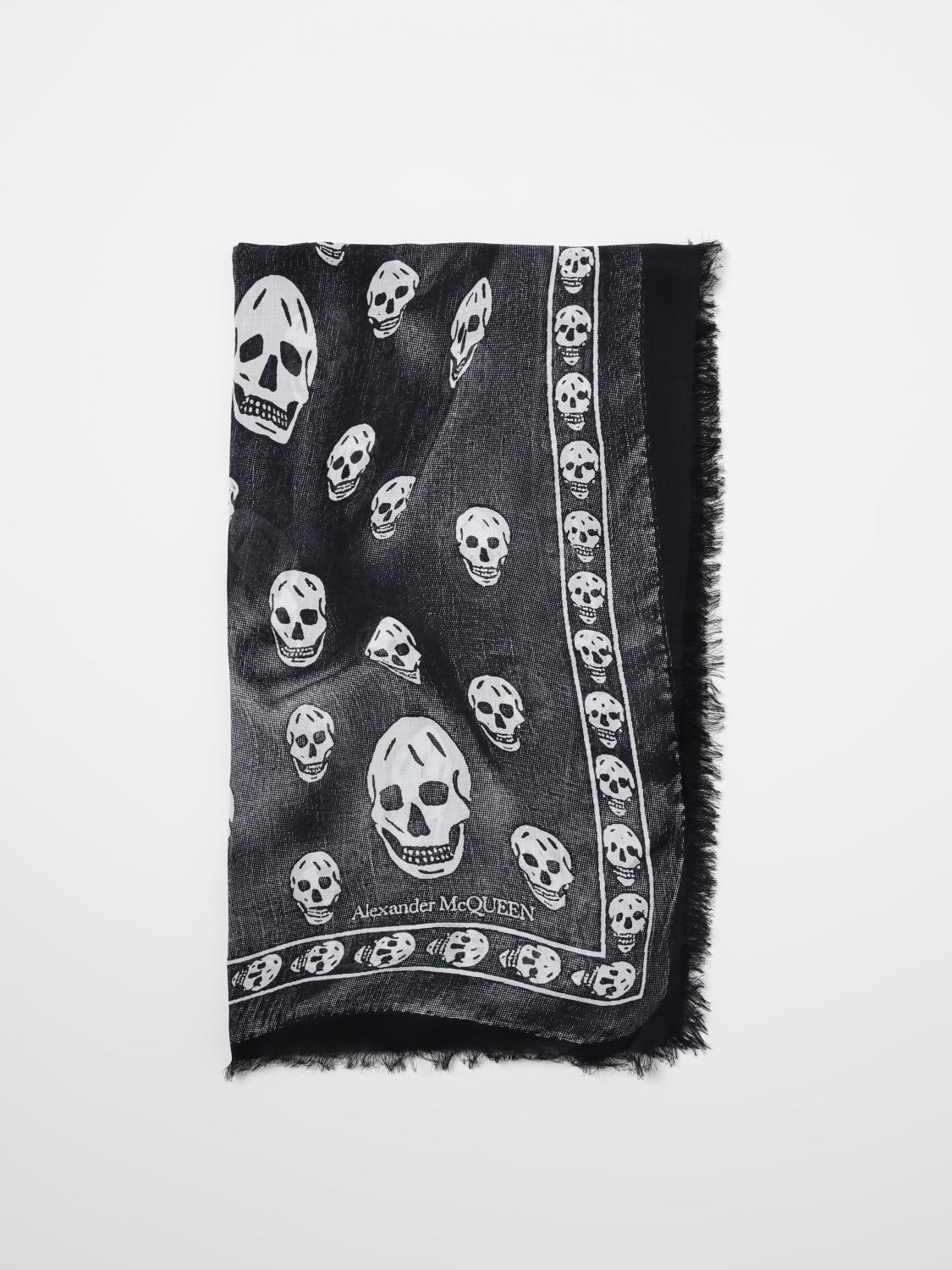 Alexander McQueen Scarf ALEXANDER MCQUEEN Men color Black