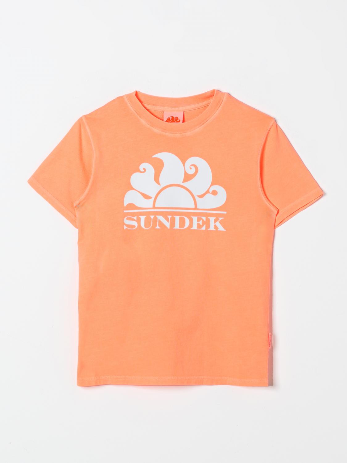 Sundek T-Shirt SUNDEK Kids color Orange