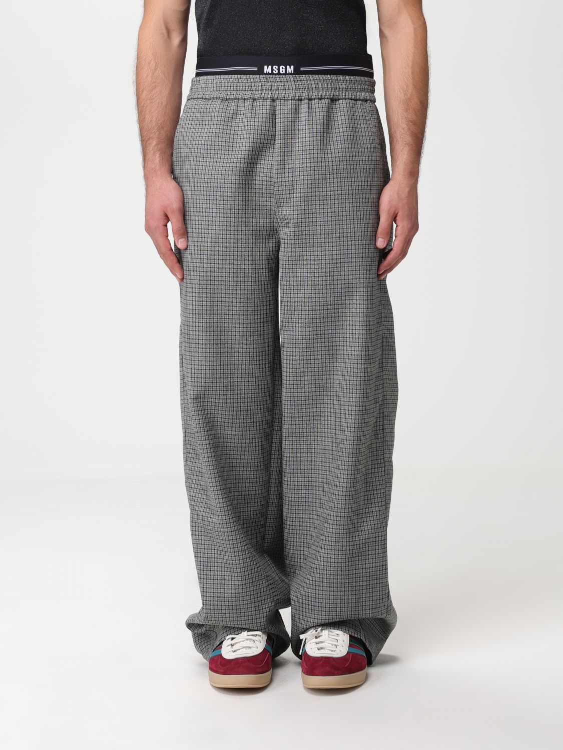 Msgm Trousers MSGM Men colour Grey