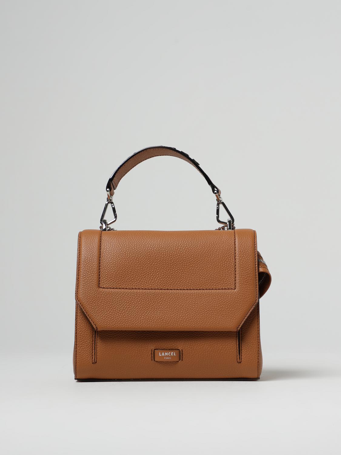 Lancel Handbag LANCEL Woman colour Camel