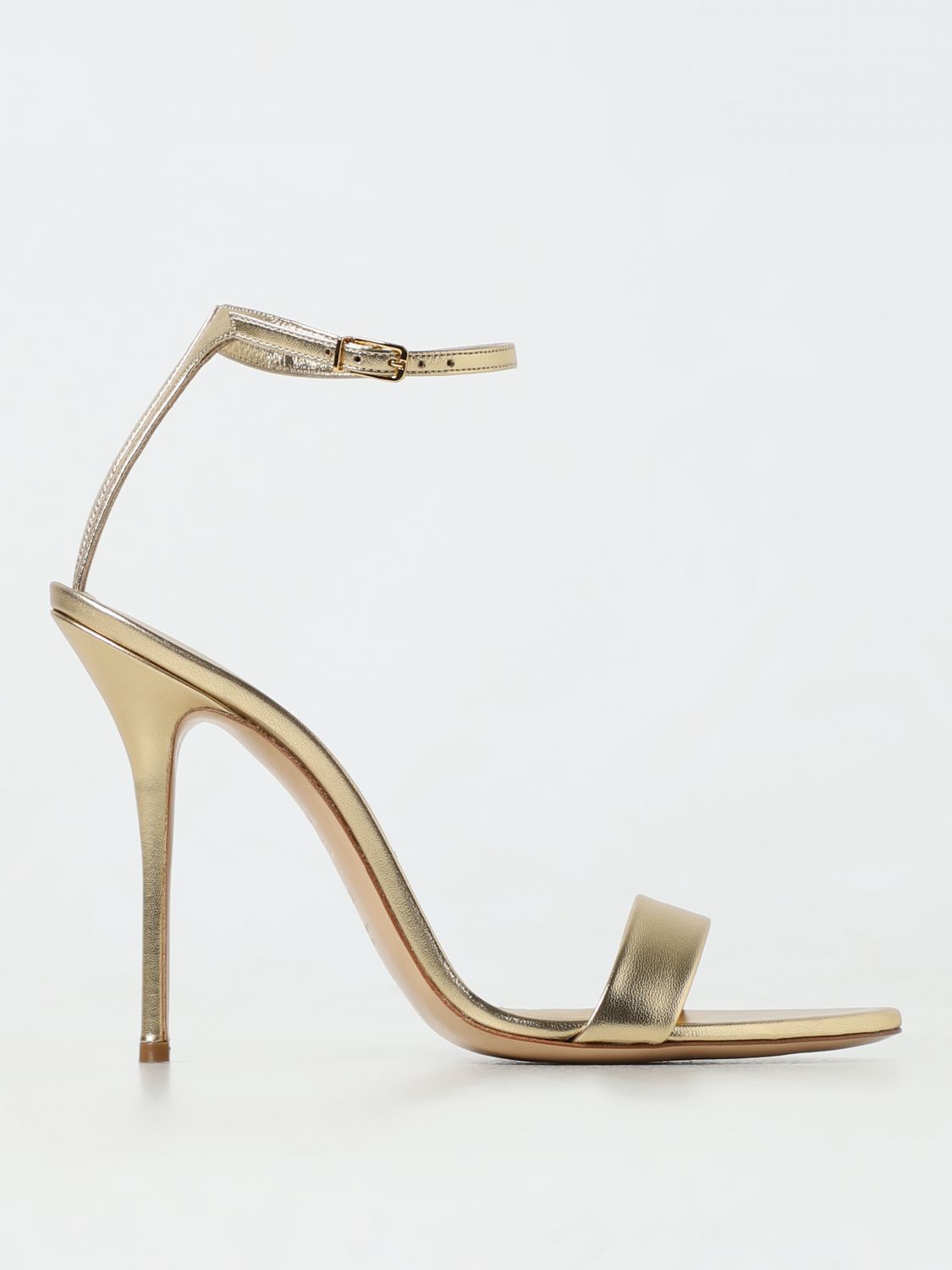 Casadei Heeled Sandals CASADEI Woman colour Gold