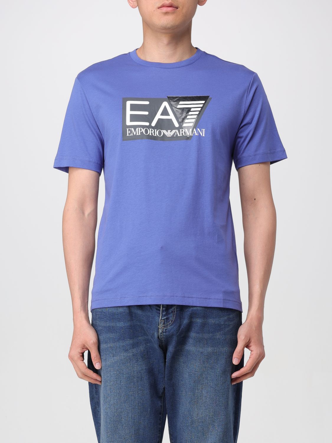 EA7 T-Shirt EA7 Men colour Royal Blue
