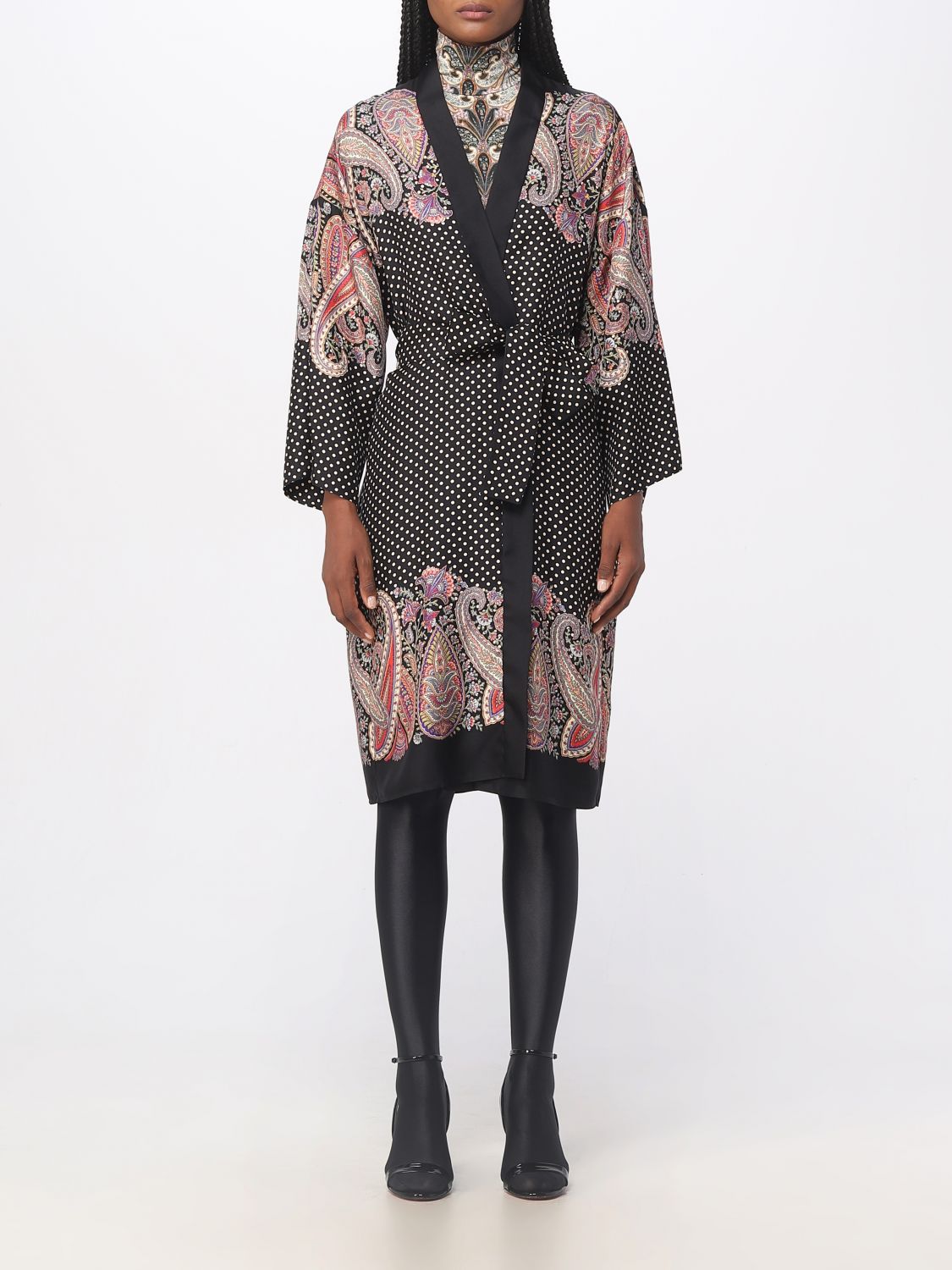 Etro Jacket ETRO Woman colour Black