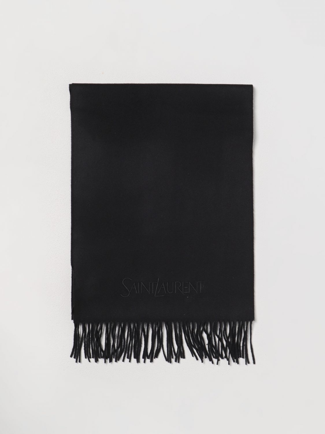 Saint Laurent Scarf SAINT LAURENT Men colour Black