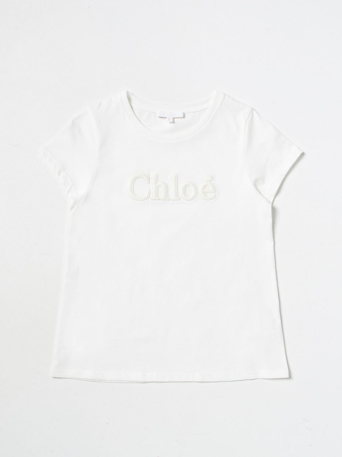 Chloé T-Shirt CHLOÉ Kids colour White