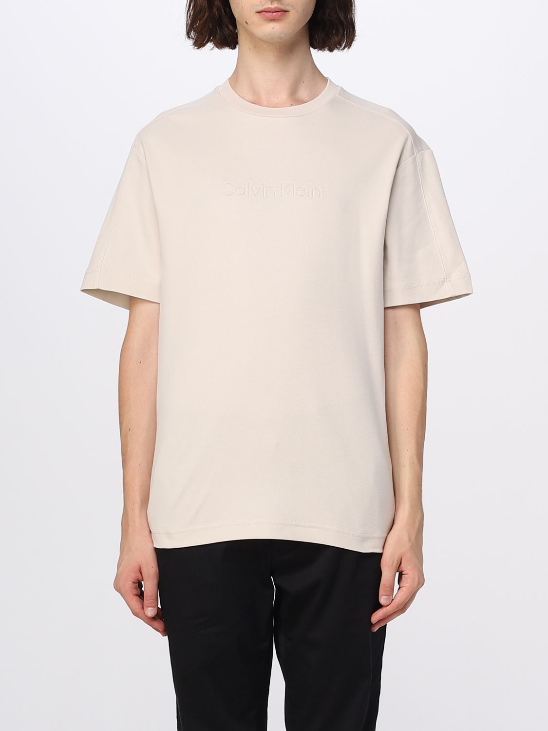 Calvin Klein T-Shirt CALVIN KLEIN Men colour Beige