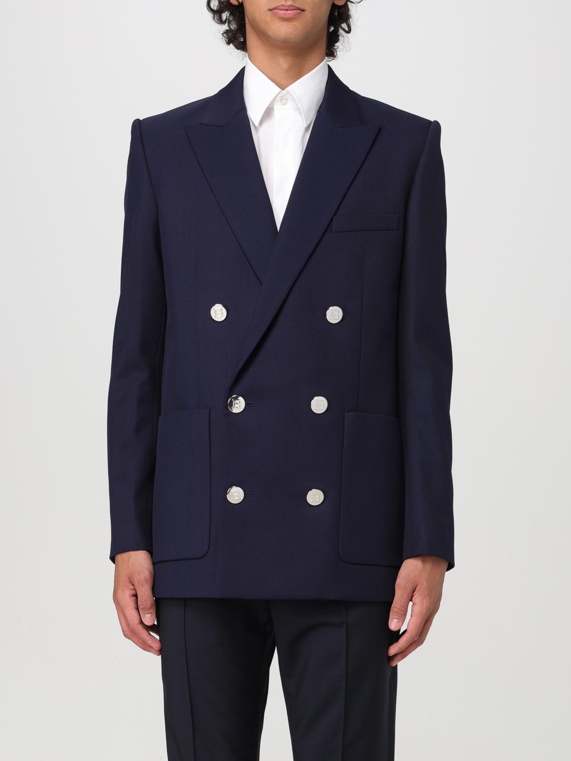 Balmain Jacket BALMAIN Men color Blue