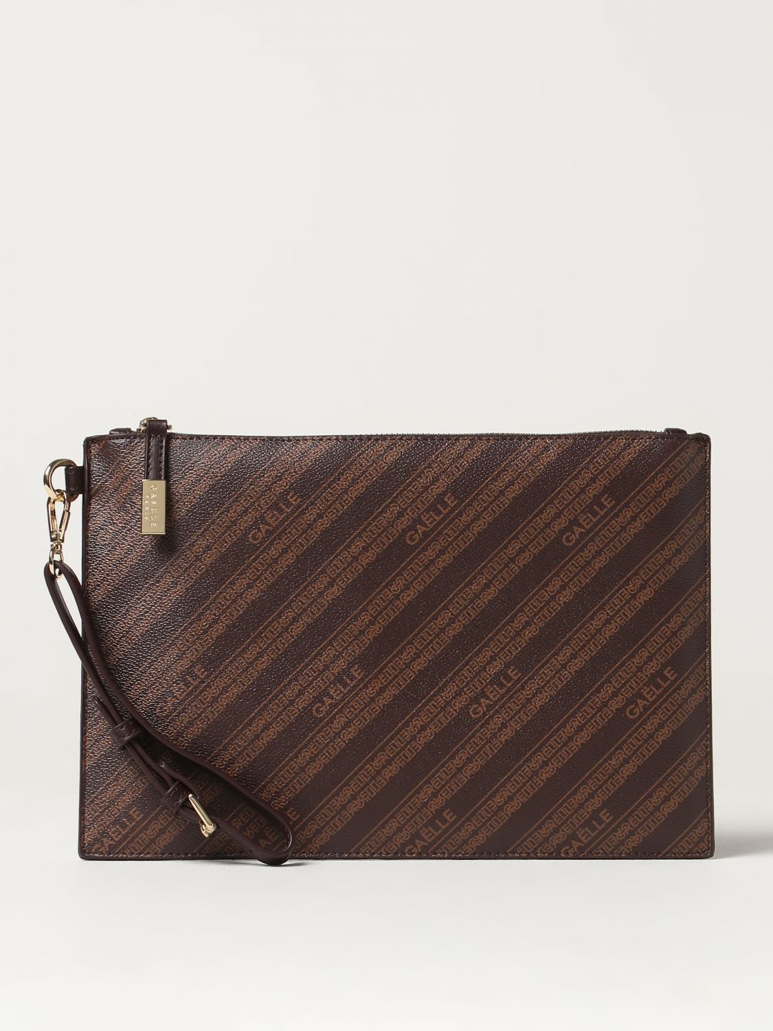 Gaëlle Paris Clutch GAËLLE PARIS Woman colour Brown