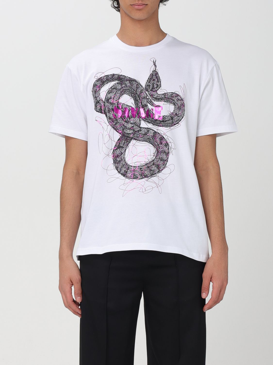 Just Cavalli T-Shirt JUST CAVALLI Men colour White