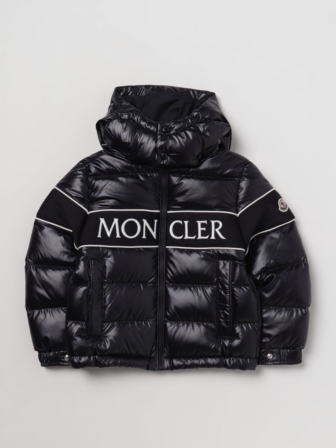 Moncler Jacket MONCLER Kids colour Blue