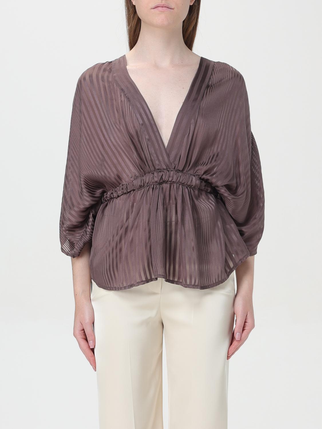 Ballantyne Top BALLANTYNE Woman color Brown