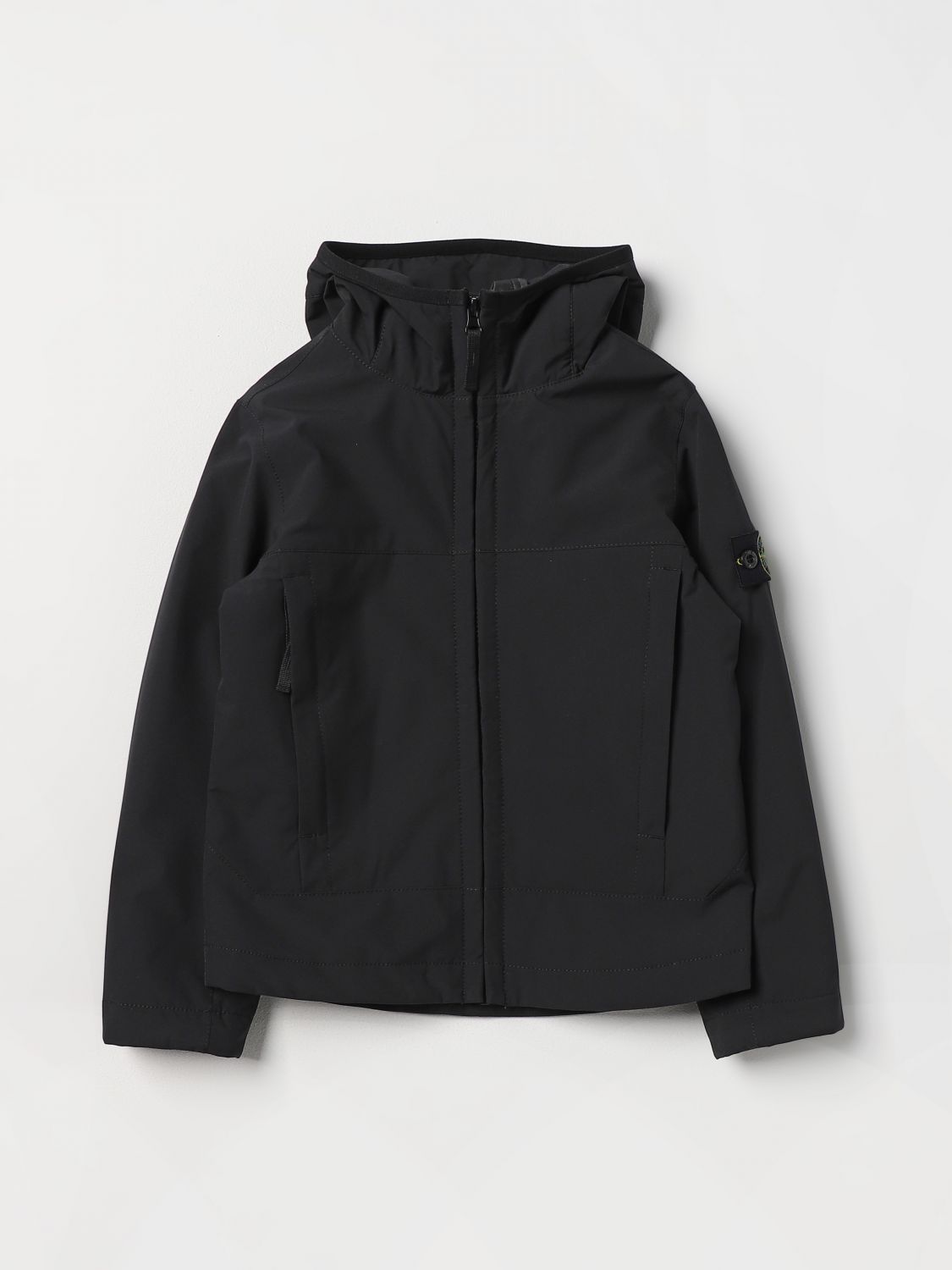 Stone Island Junior Jacket STONE ISLAND JUNIOR Kids colour Black