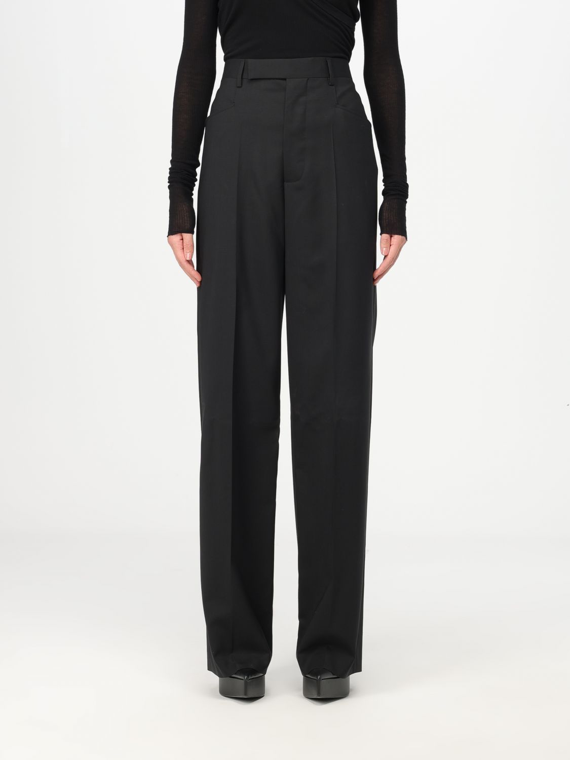 Rick Owens Trousers RICK OWENS Woman colour Black