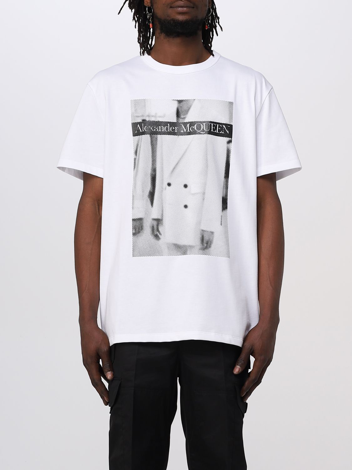 Alexander McQueen T-Shirt ALEXANDER MCQUEEN Men colour White