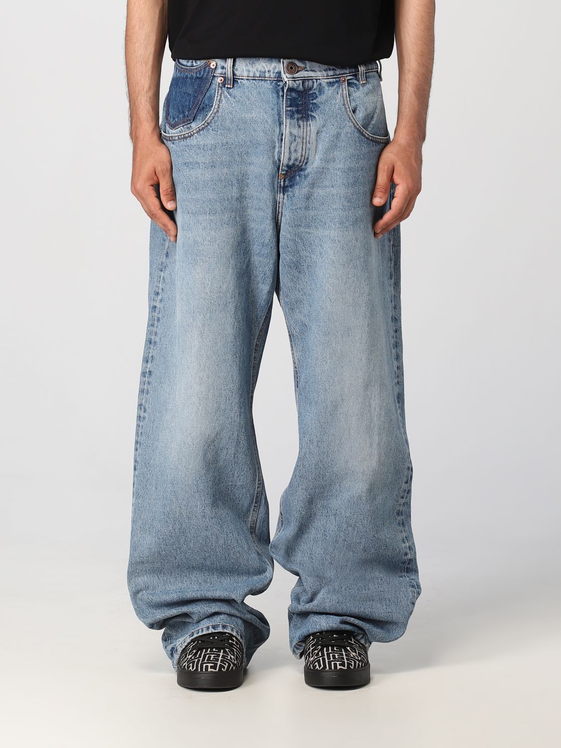 Balmain Jeans BALMAIN Men colour Denim