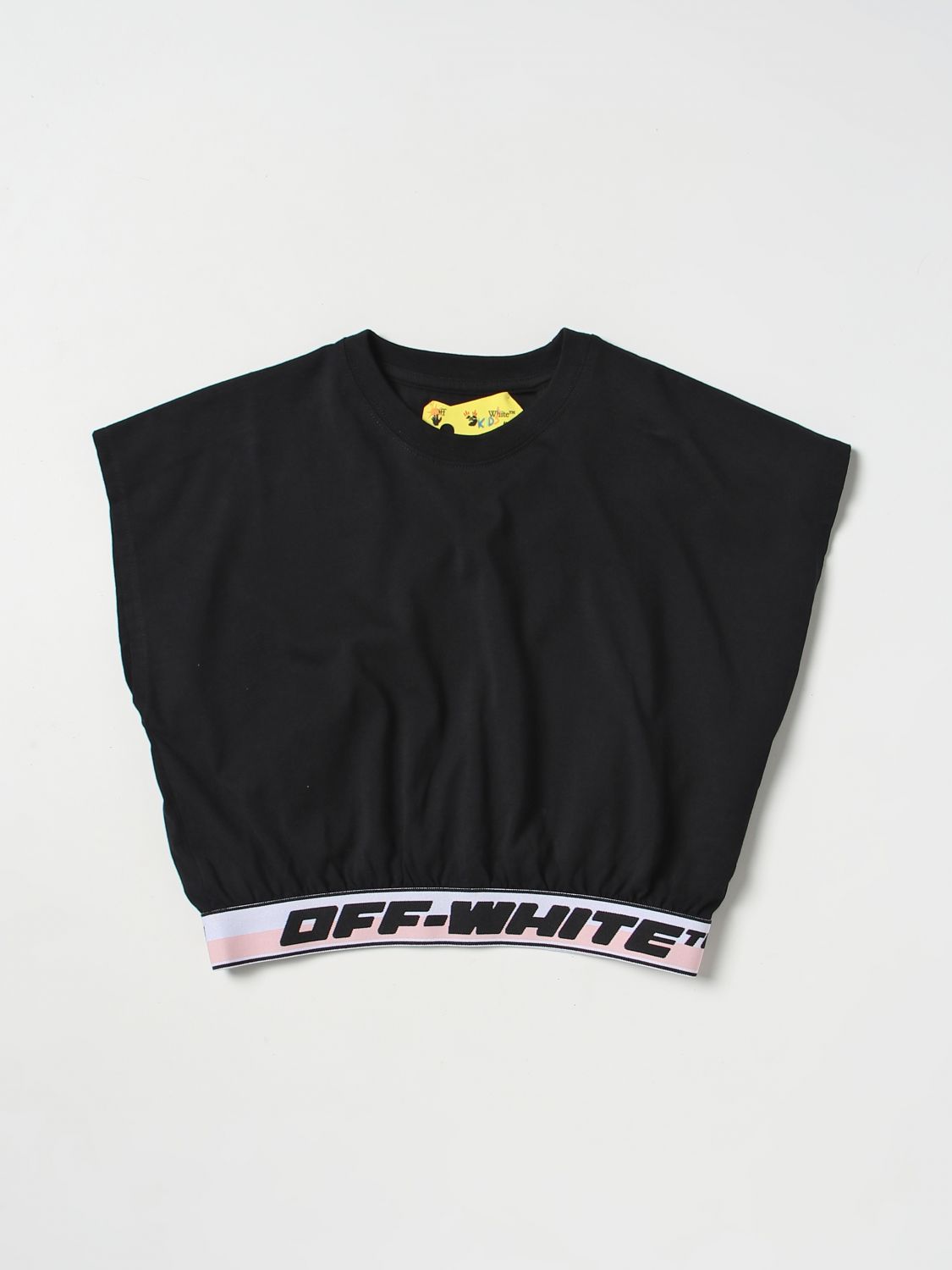 OFF-WHITE T-Shirt OFF-WHITE Kids colour Black