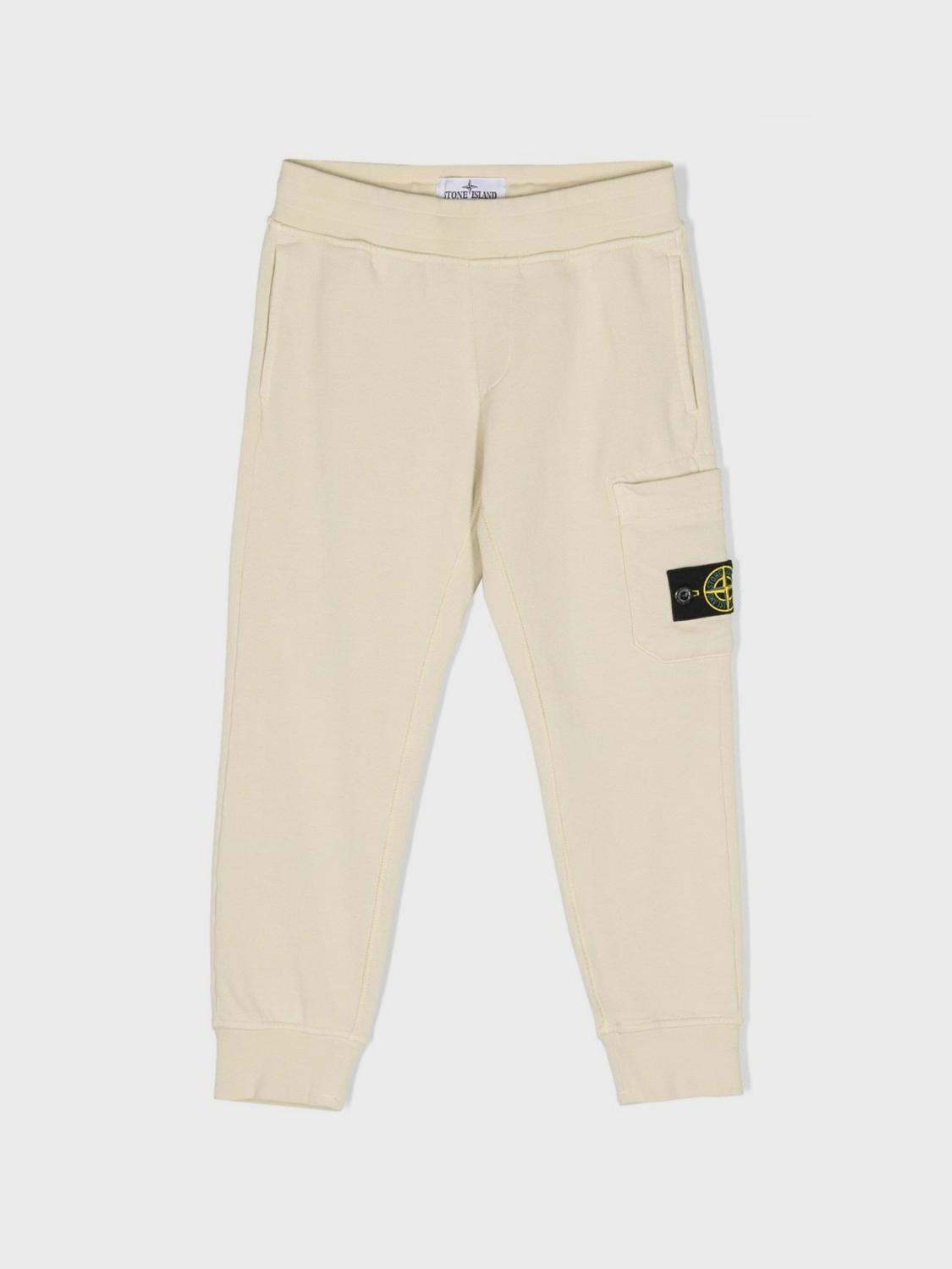 Stone Island Junior Pants STONE ISLAND JUNIOR Kids color Brown