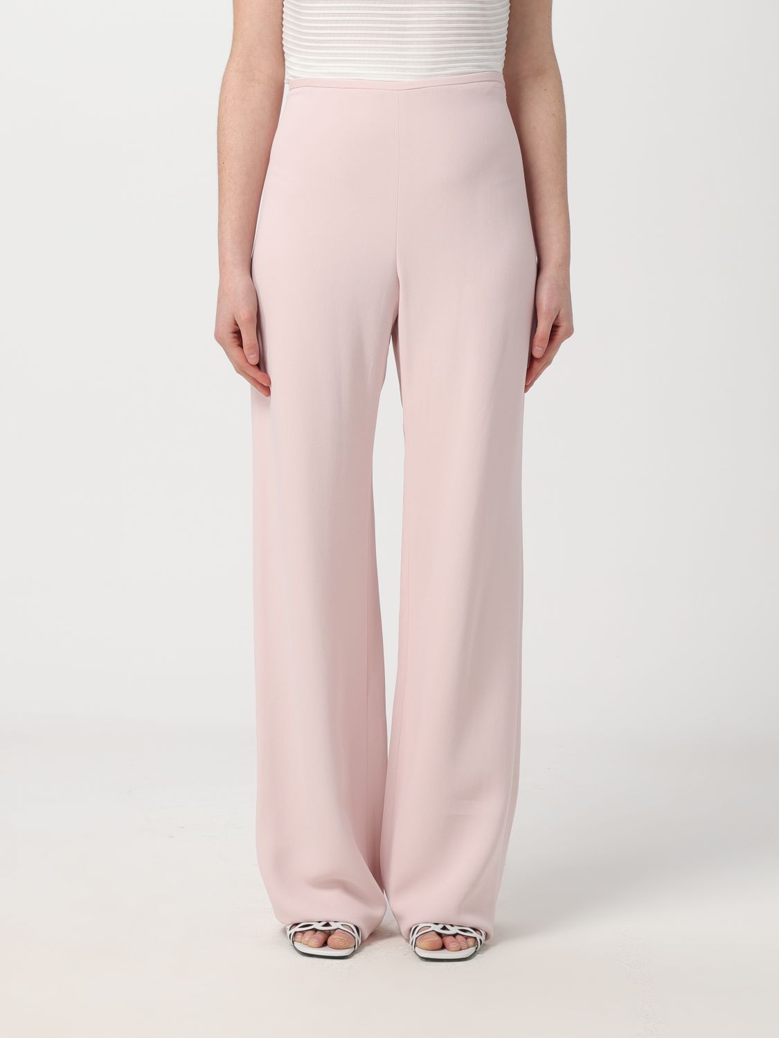 Emporio Armani Trousers EMPORIO ARMANI Woman colour Pink