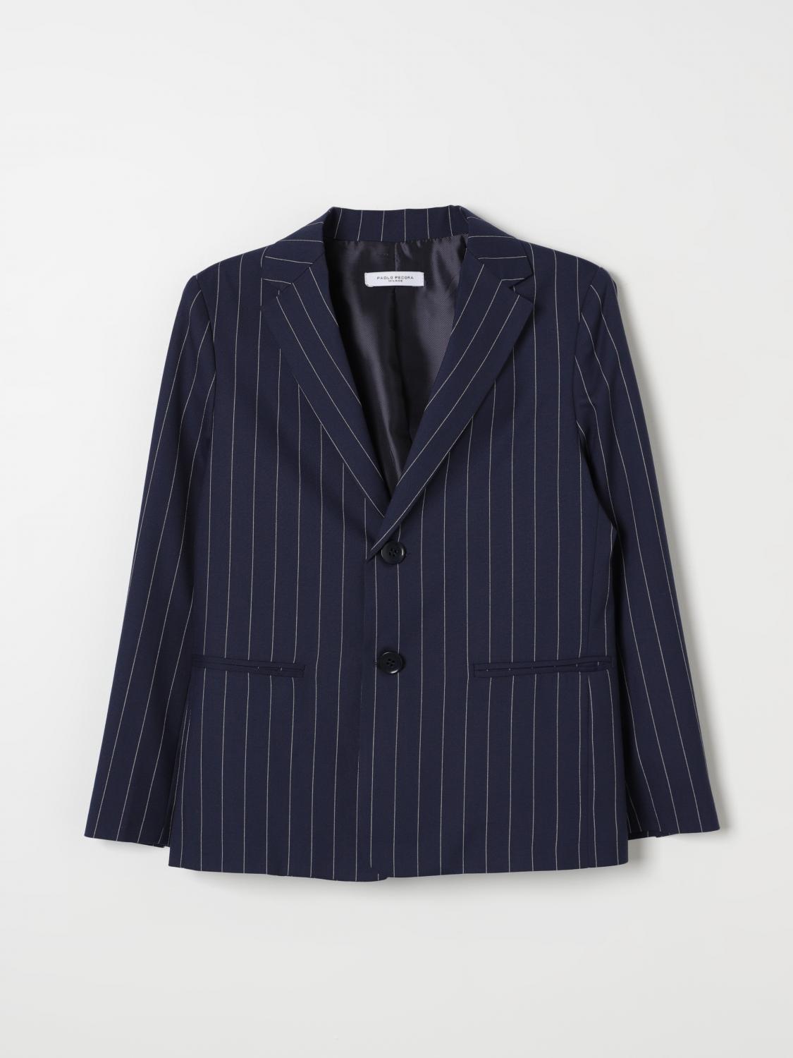 Paolo Pecora Blazer PAOLO PECORA Kids color Blue