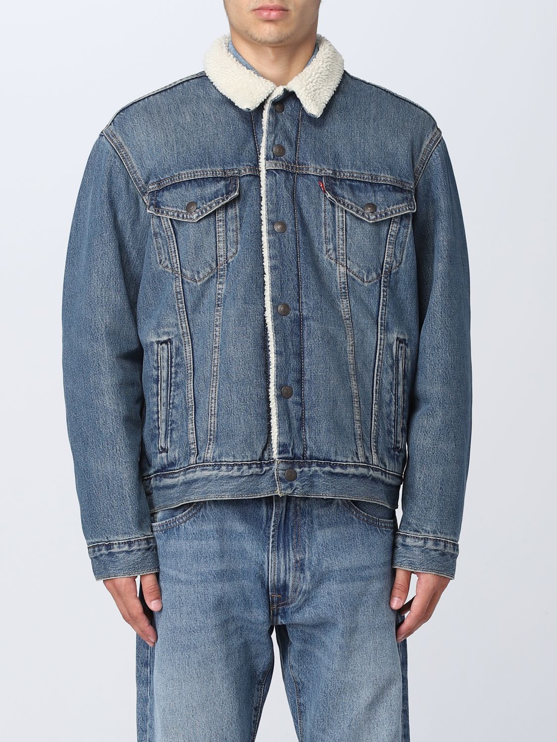 Levi's Jacket LEVI'S Men colour Blue