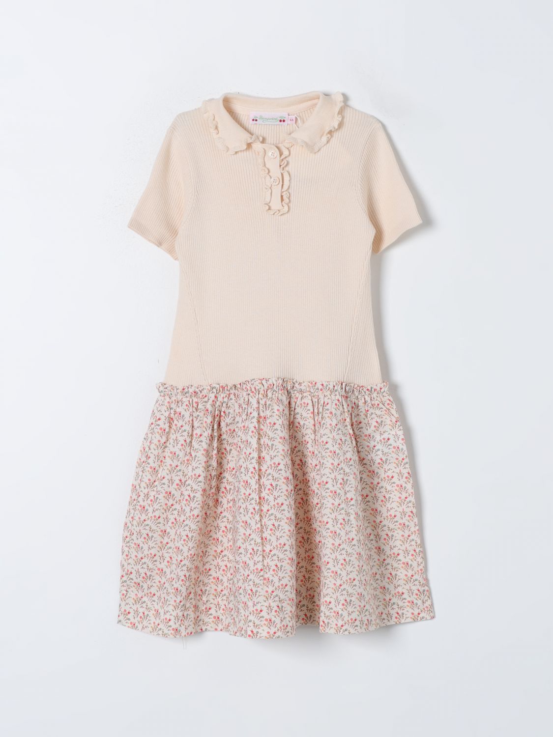 Bonpoint Dress BONPOINT Kids colour Beige