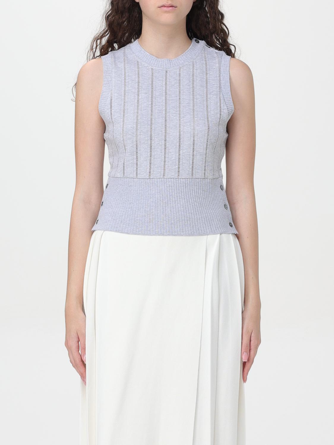 Thom Browne Top THOM BROWNE Woman color Grey