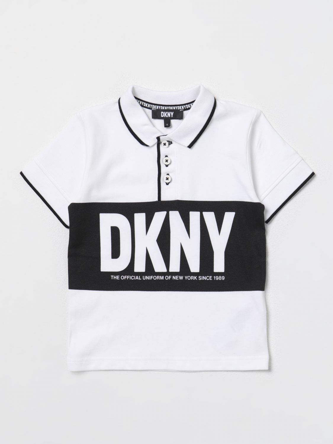 DKNY Polo Shirt DKNY Kids colour White