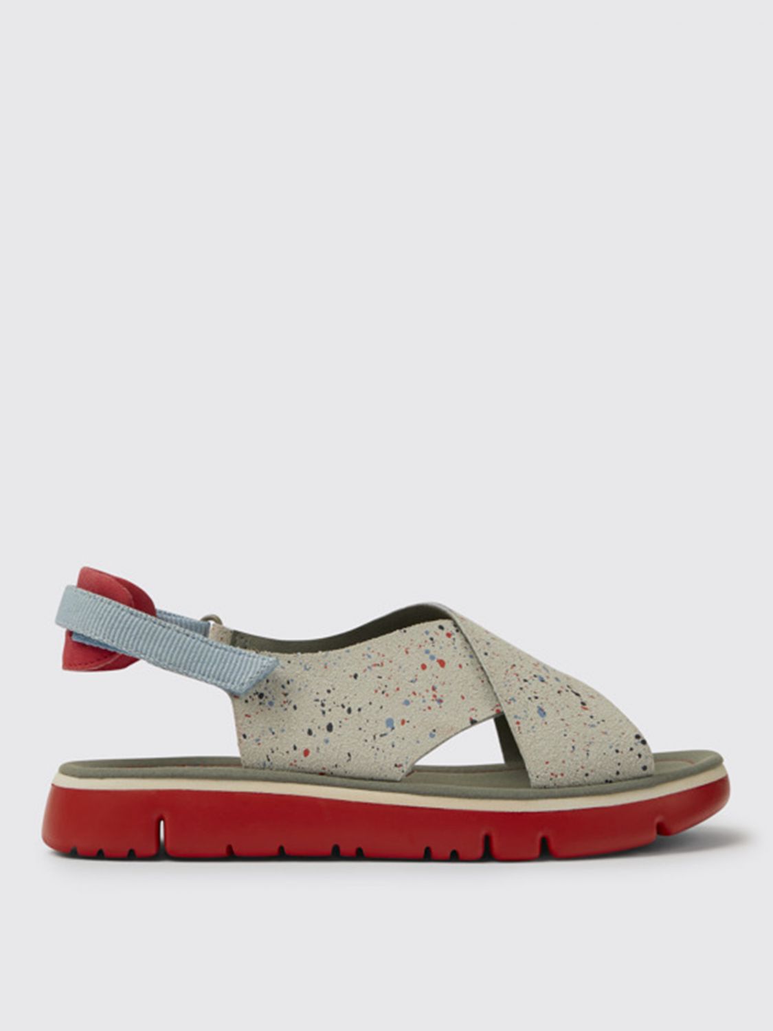 Camper Flat Sandals CAMPER Woman color Grey