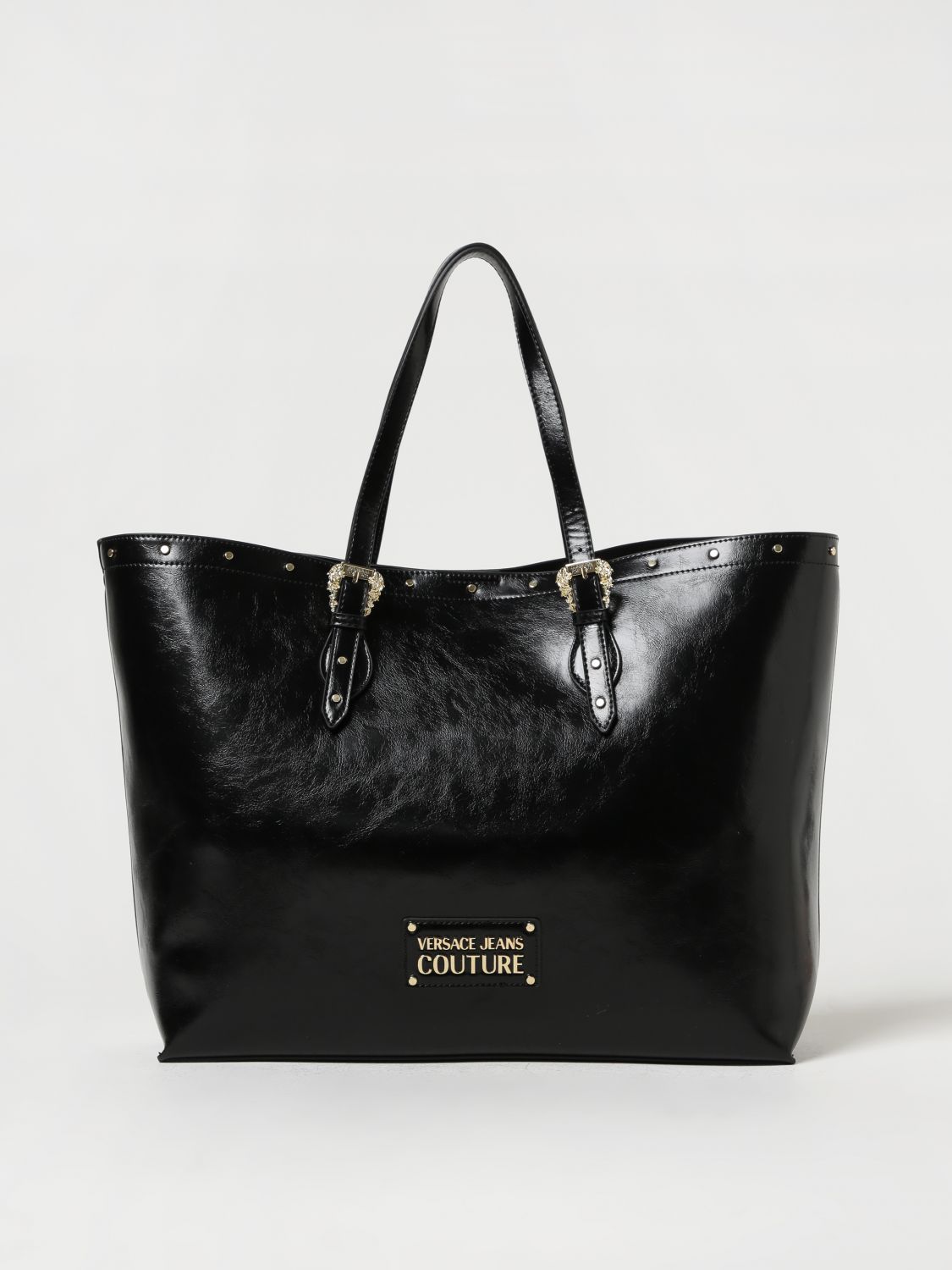 Versace Jeans Couture Tote Bags VERSACE JEANS COUTURE Woman colour Black