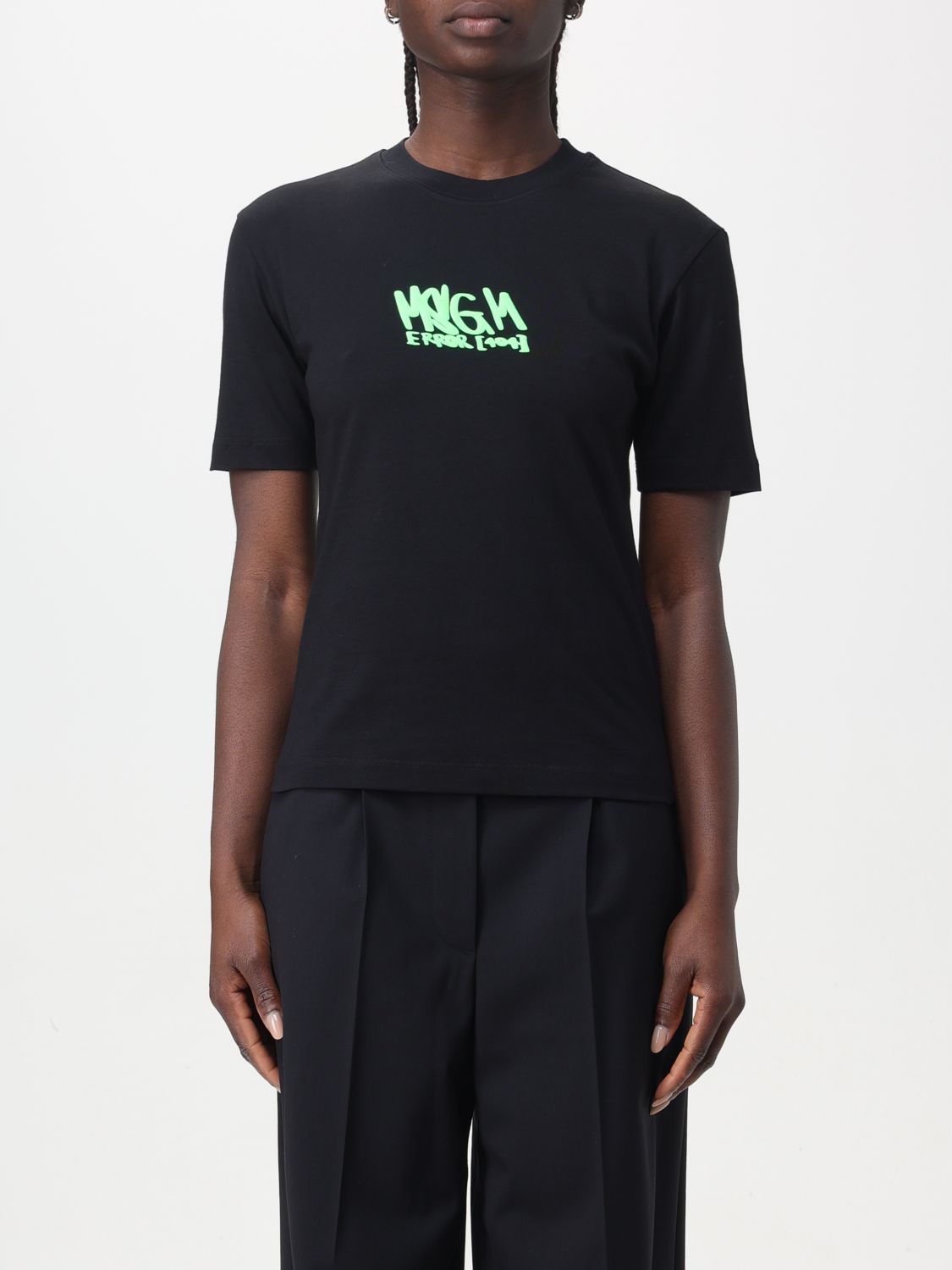 Msgm T-Shirt MSGM Woman colour Black