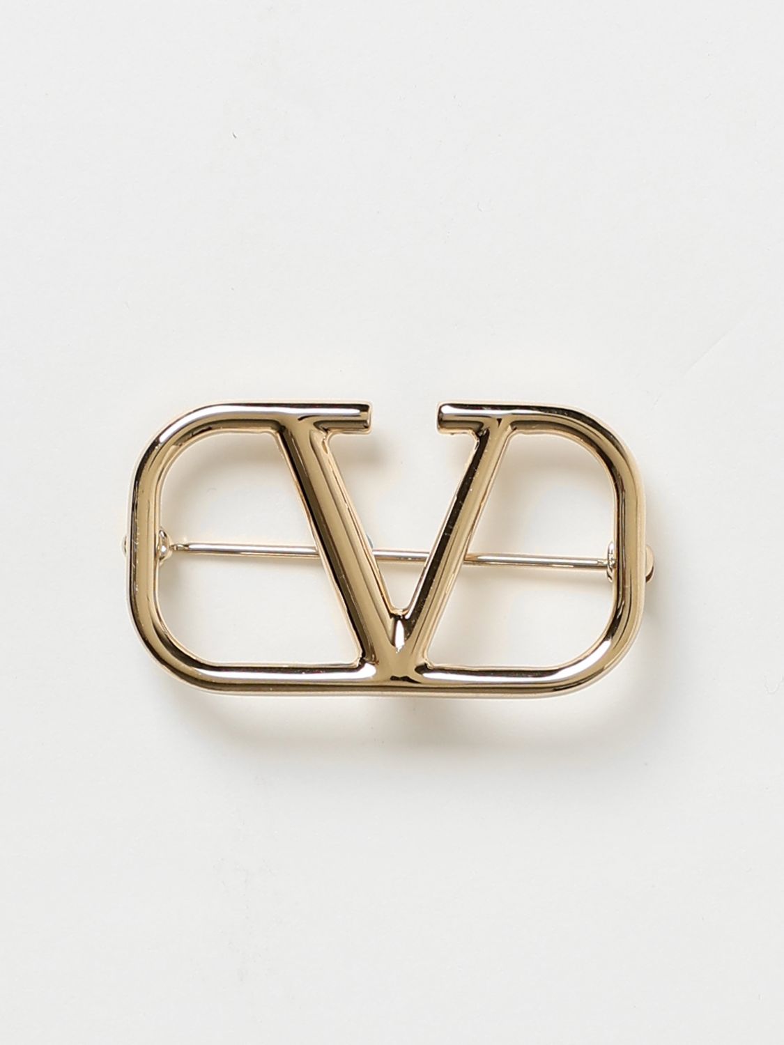 VALENTINO GARAVANI Brooches VALENTINO GARAVANI Woman colour Gold