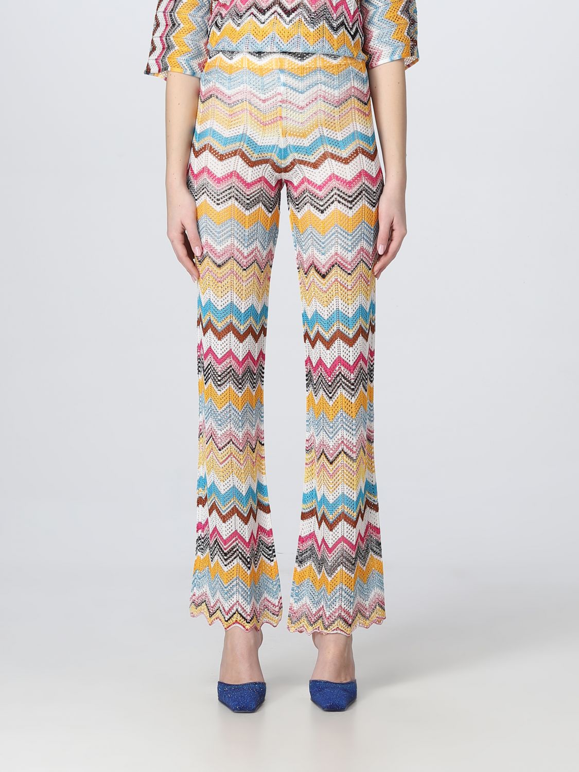 Missoni Trousers MISSONI Woman colour Multicolor