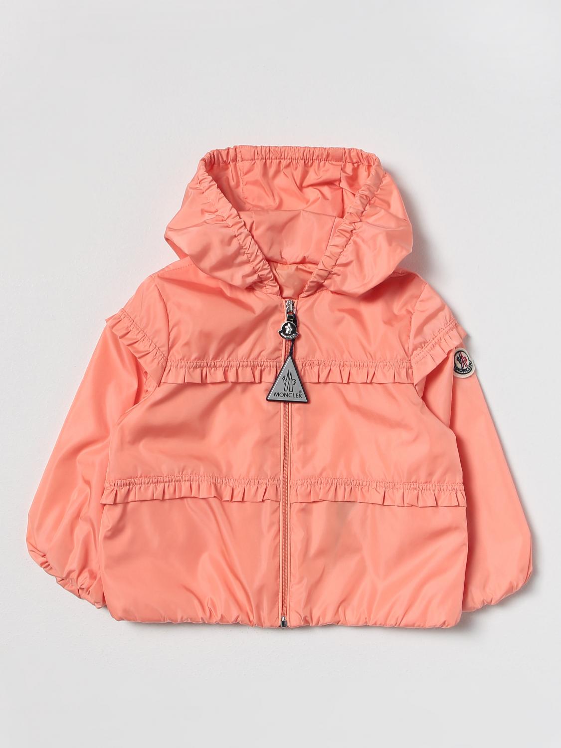 Moncler Jacket MONCLER Kids colour Orange