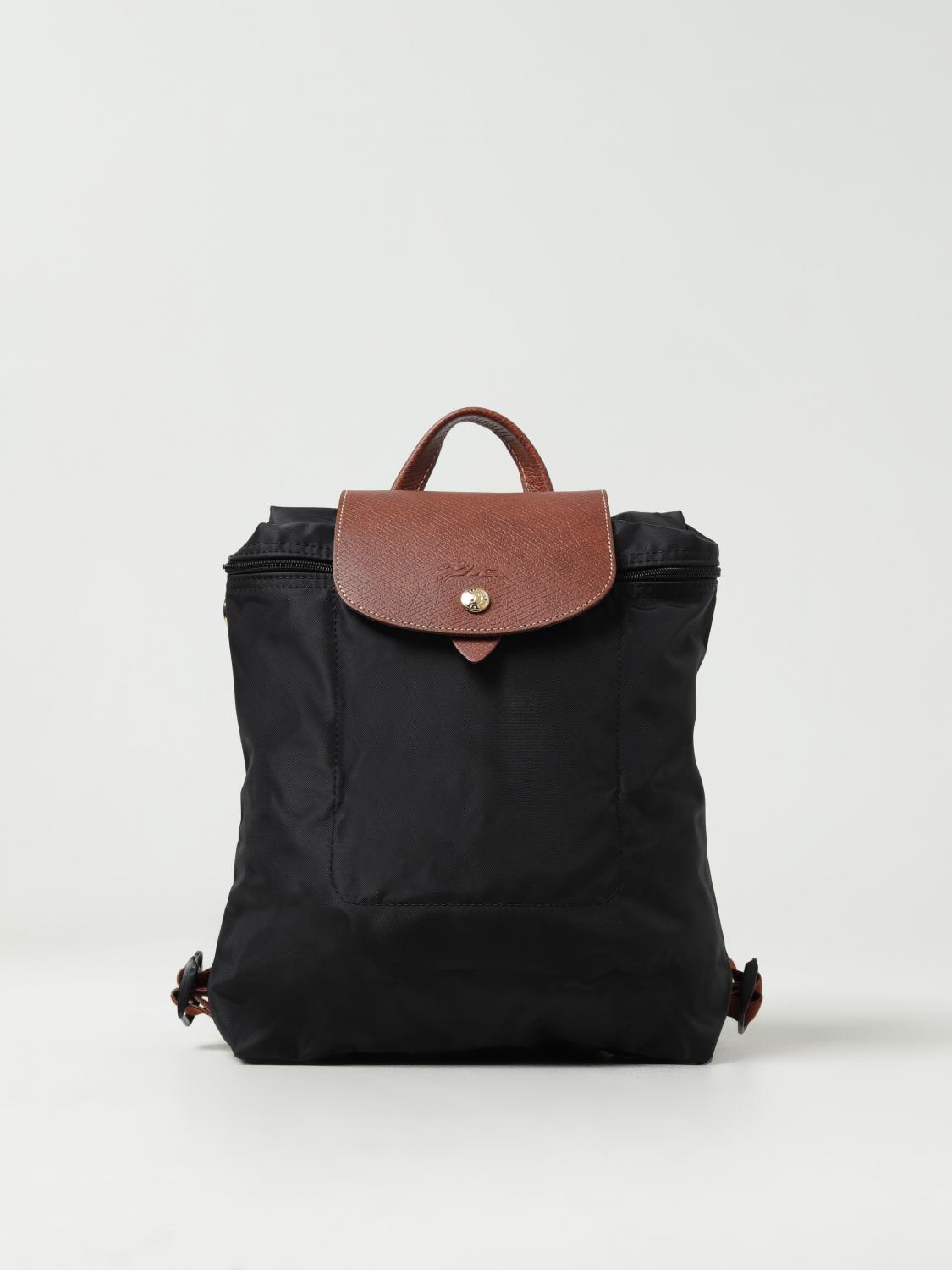  Longchamp Le Pliage backpack in recycled nylon and leather