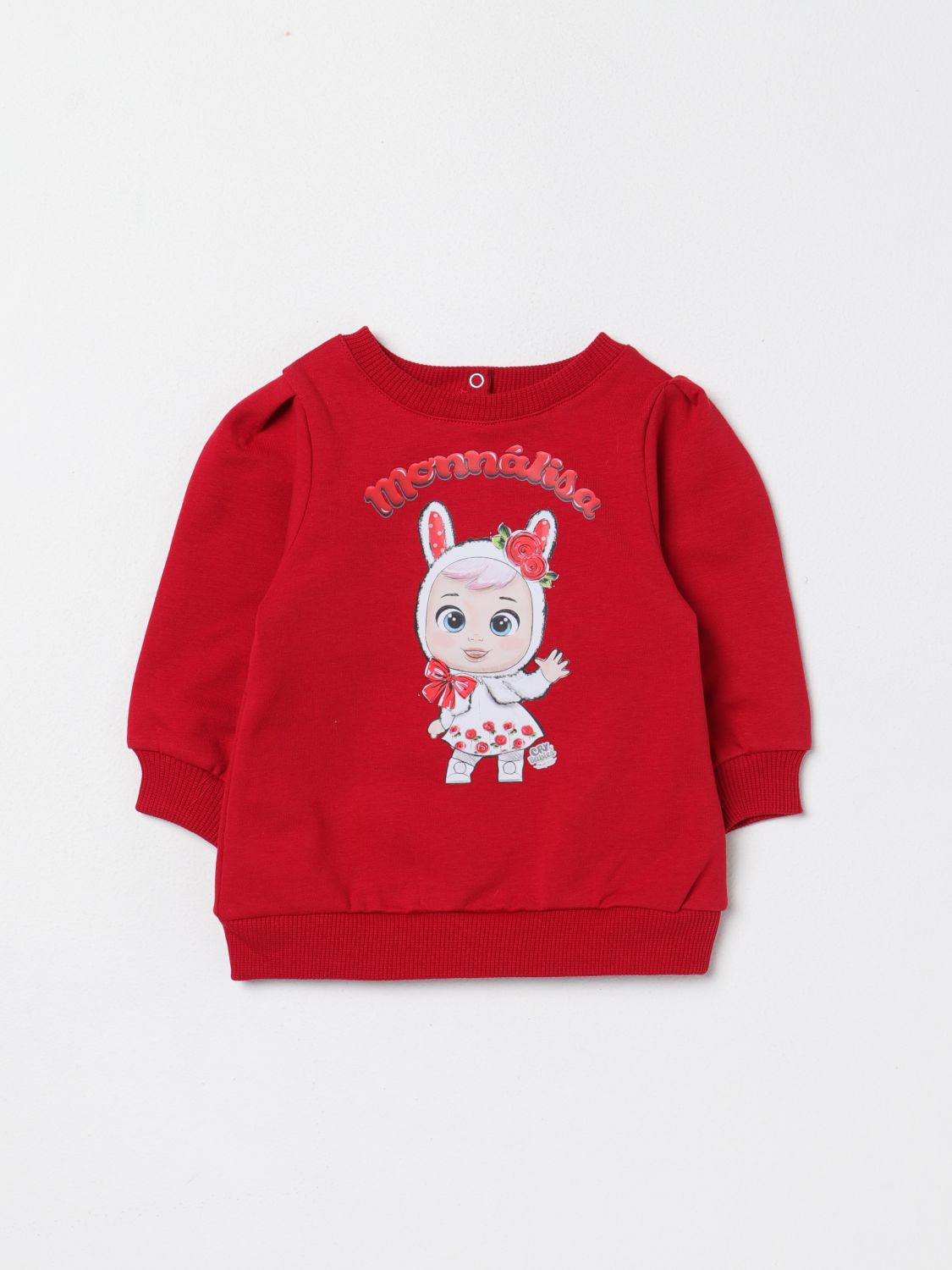 Monnalisa Jumper MONNALISA Kids colour Red