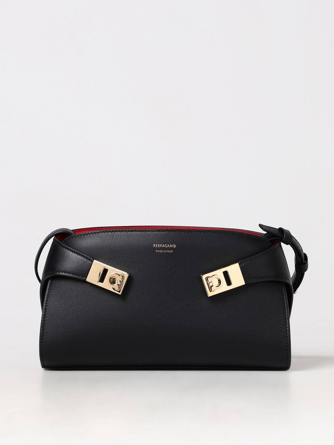 Ferragamo Crossbody Bags FERRAGAMO Woman color Black