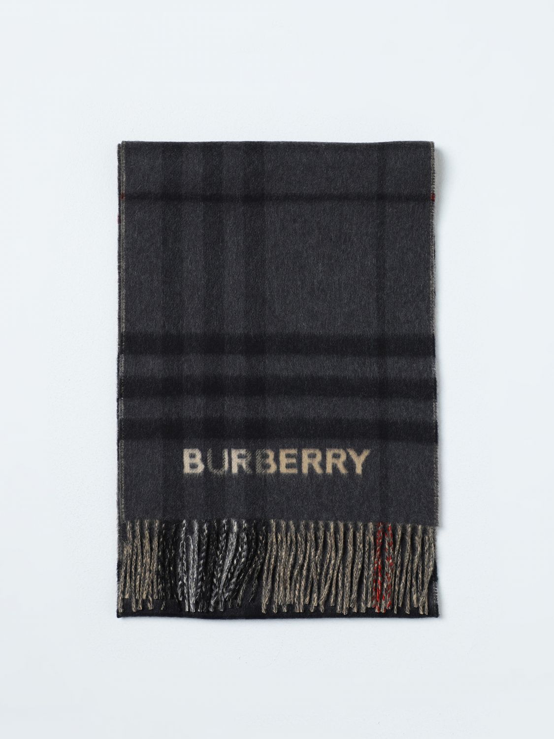 Burberry Scarf BURBERRY Men colour Brown