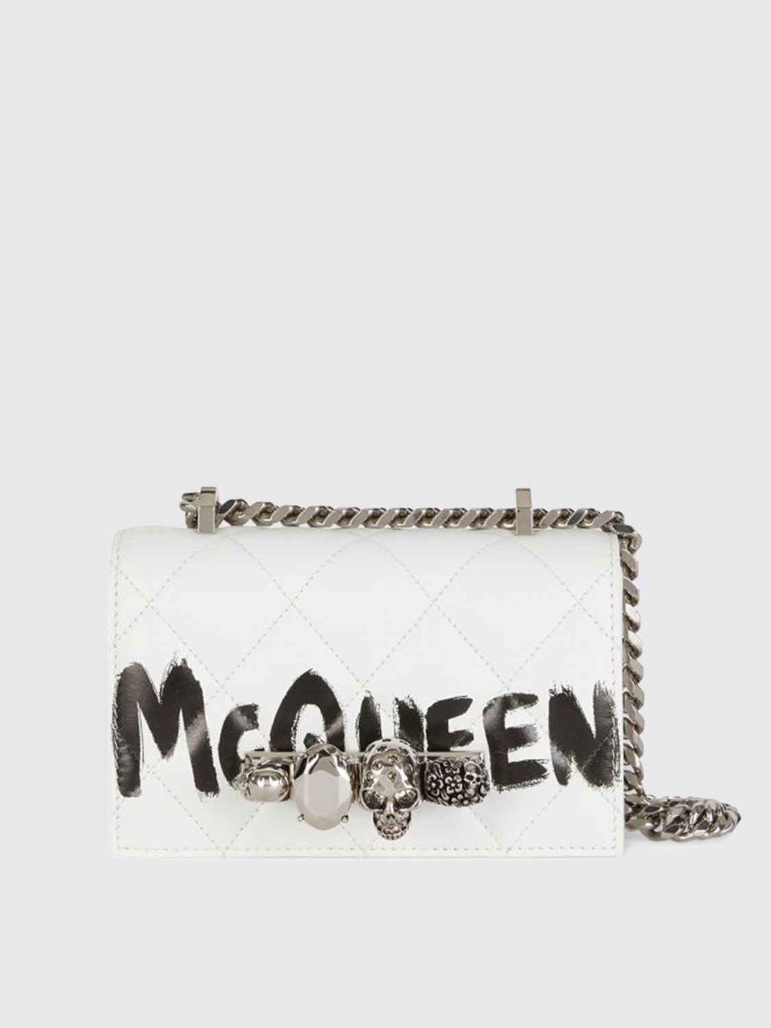 Alexander McQueen Crossbody Bags ALEXANDER MCQUEEN Woman colour White