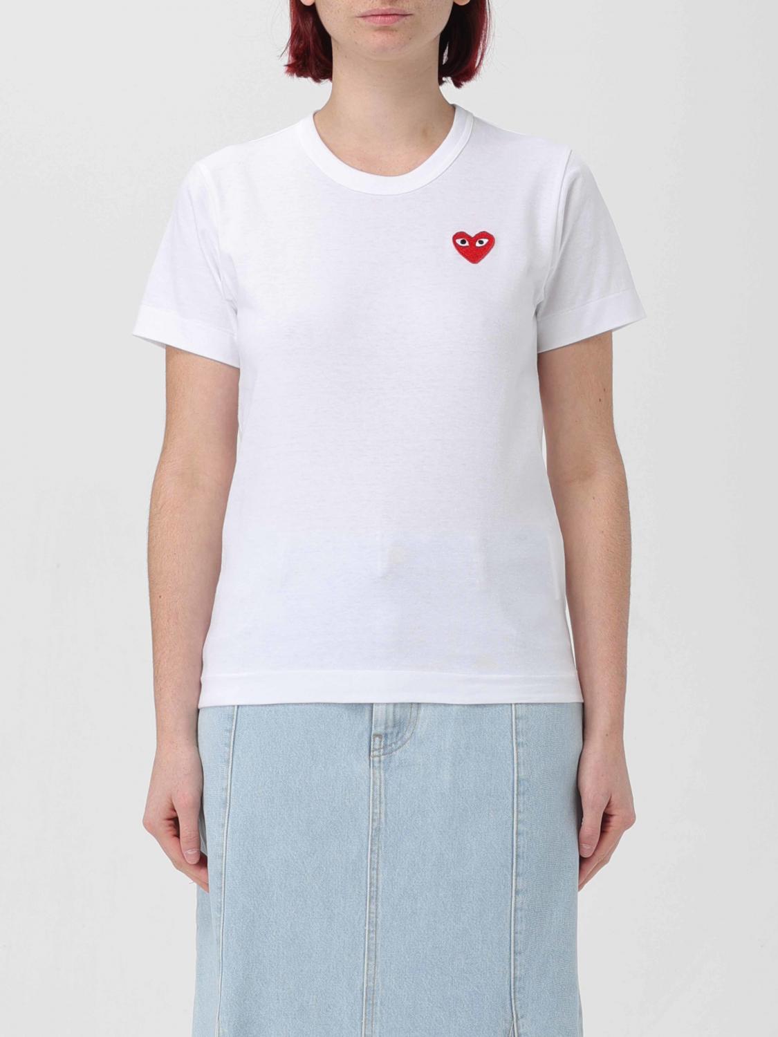 Comme Des Garçons Play T-Shirt COMME DES GARCONS PLAY Woman colour White