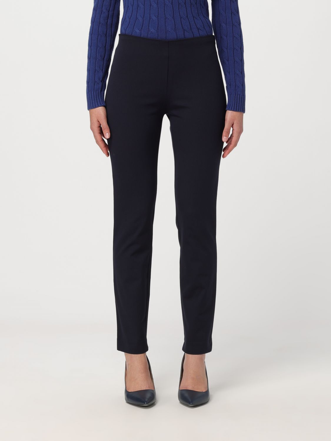 Lauren Ralph Lauren Trousers LAUREN RALPH LAUREN Woman colour Navy