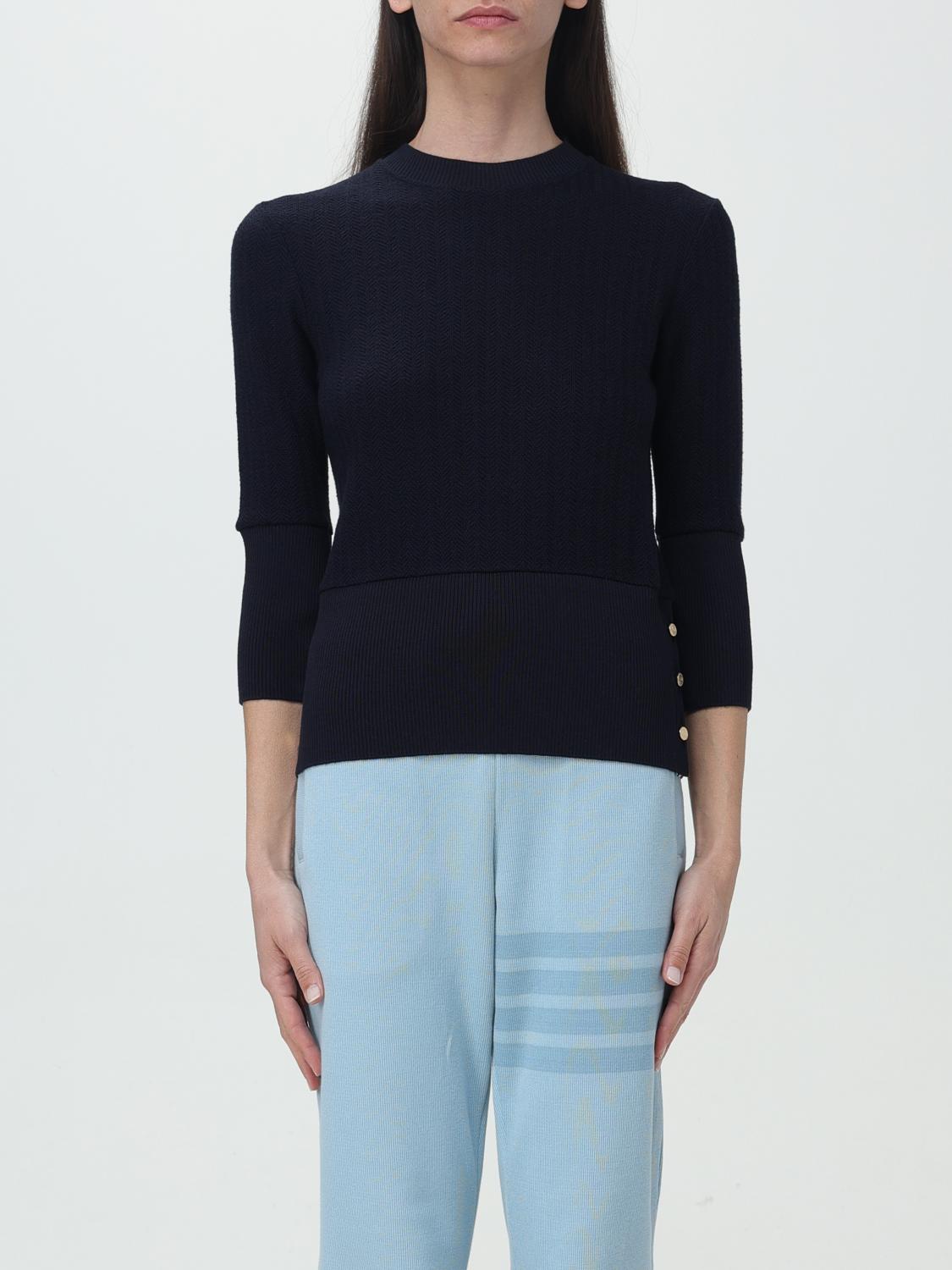 Thom Browne Jumper THOM BROWNE Woman colour Navy