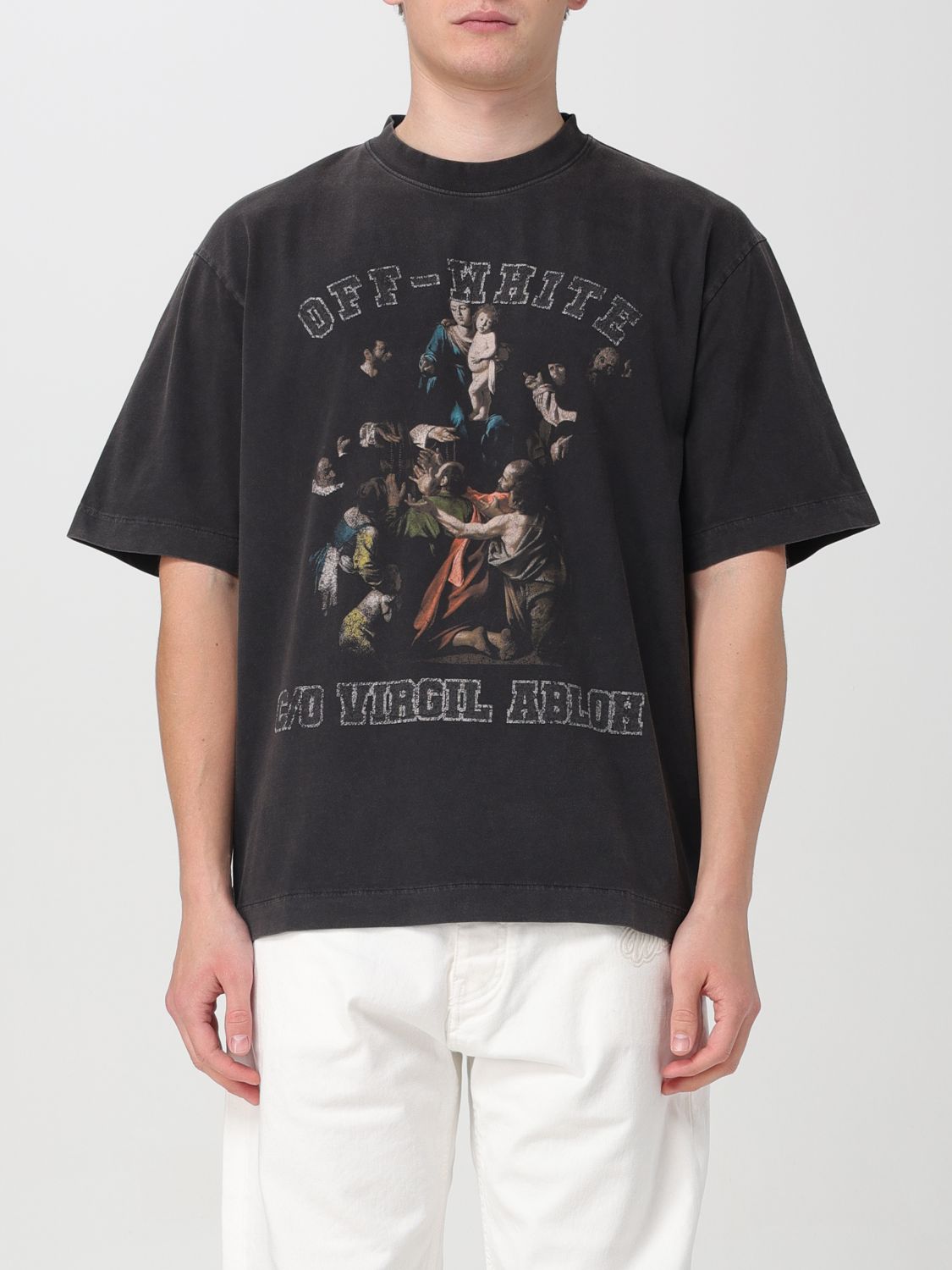 OFF-WHITE T-Shirt OFF-WHITE Men colour Black