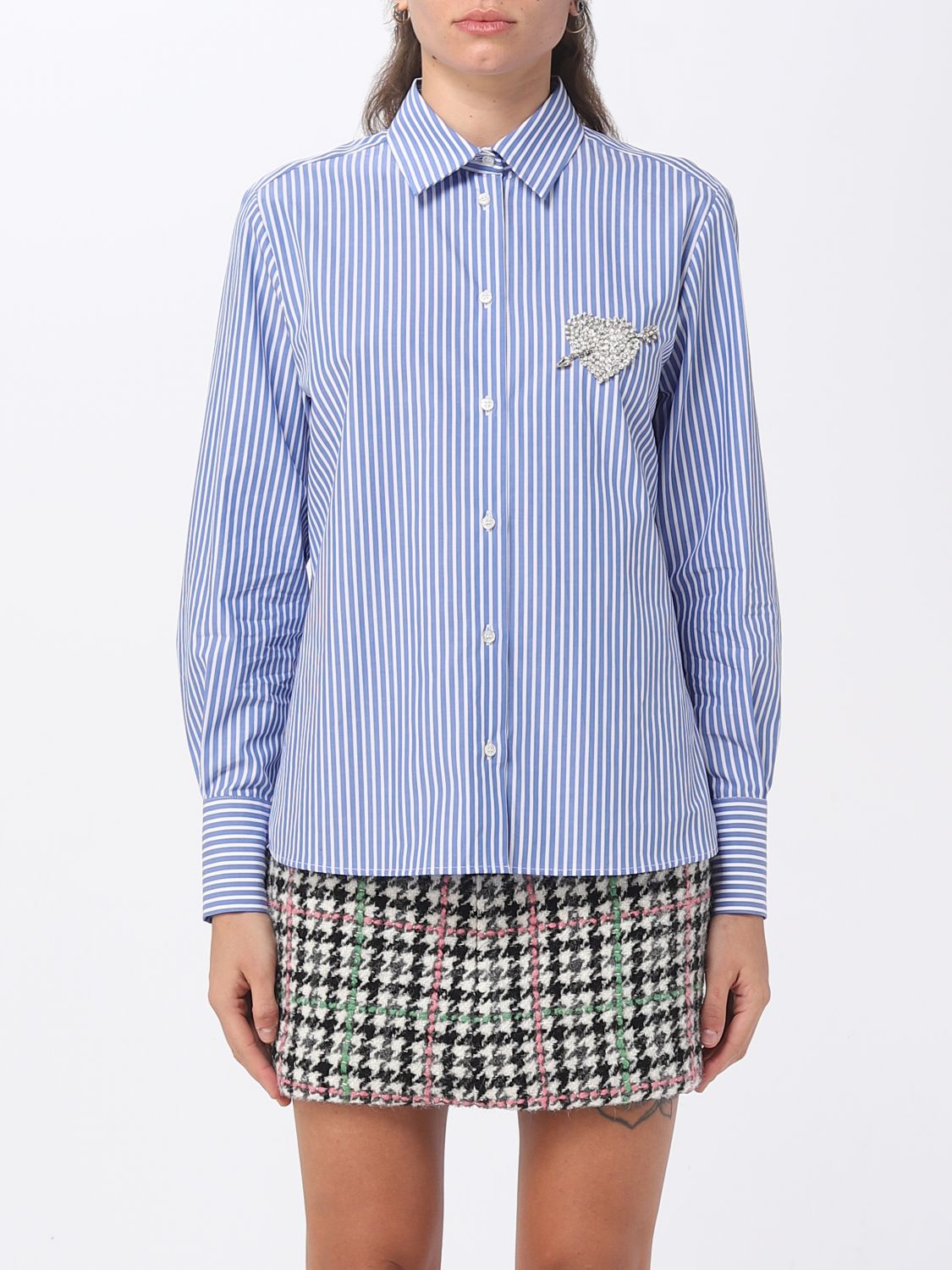 Msgm Shirt MSGM Woman colour Blue