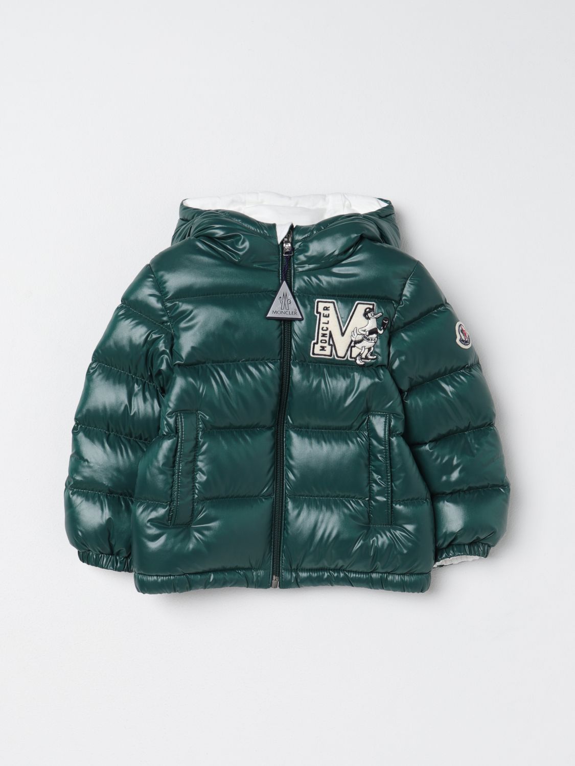 Moncler Jacket MONCLER Kids colour Green