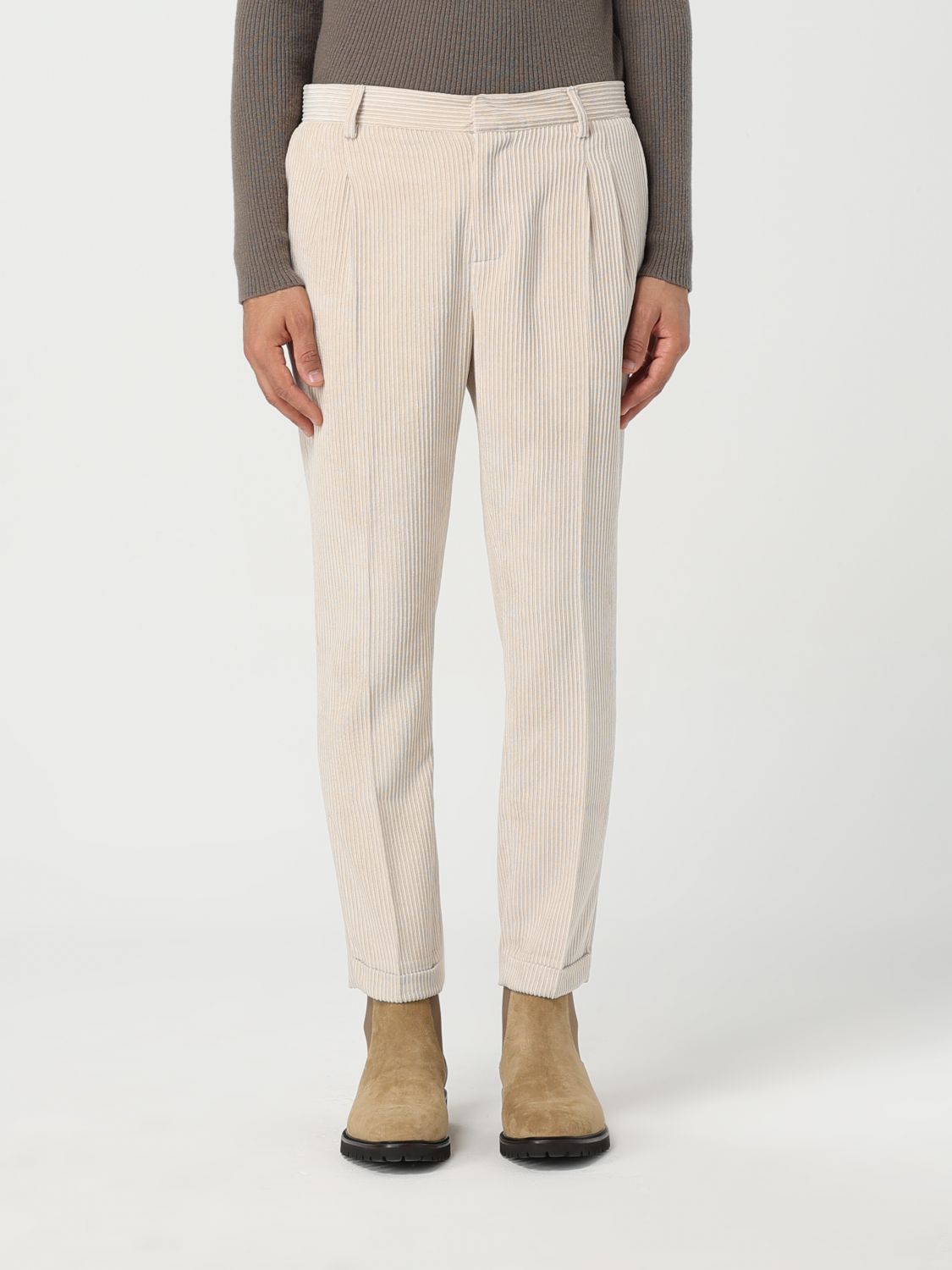 Daniele Alessandrini Trousers DANIELE ALESSANDRINI Men colour White