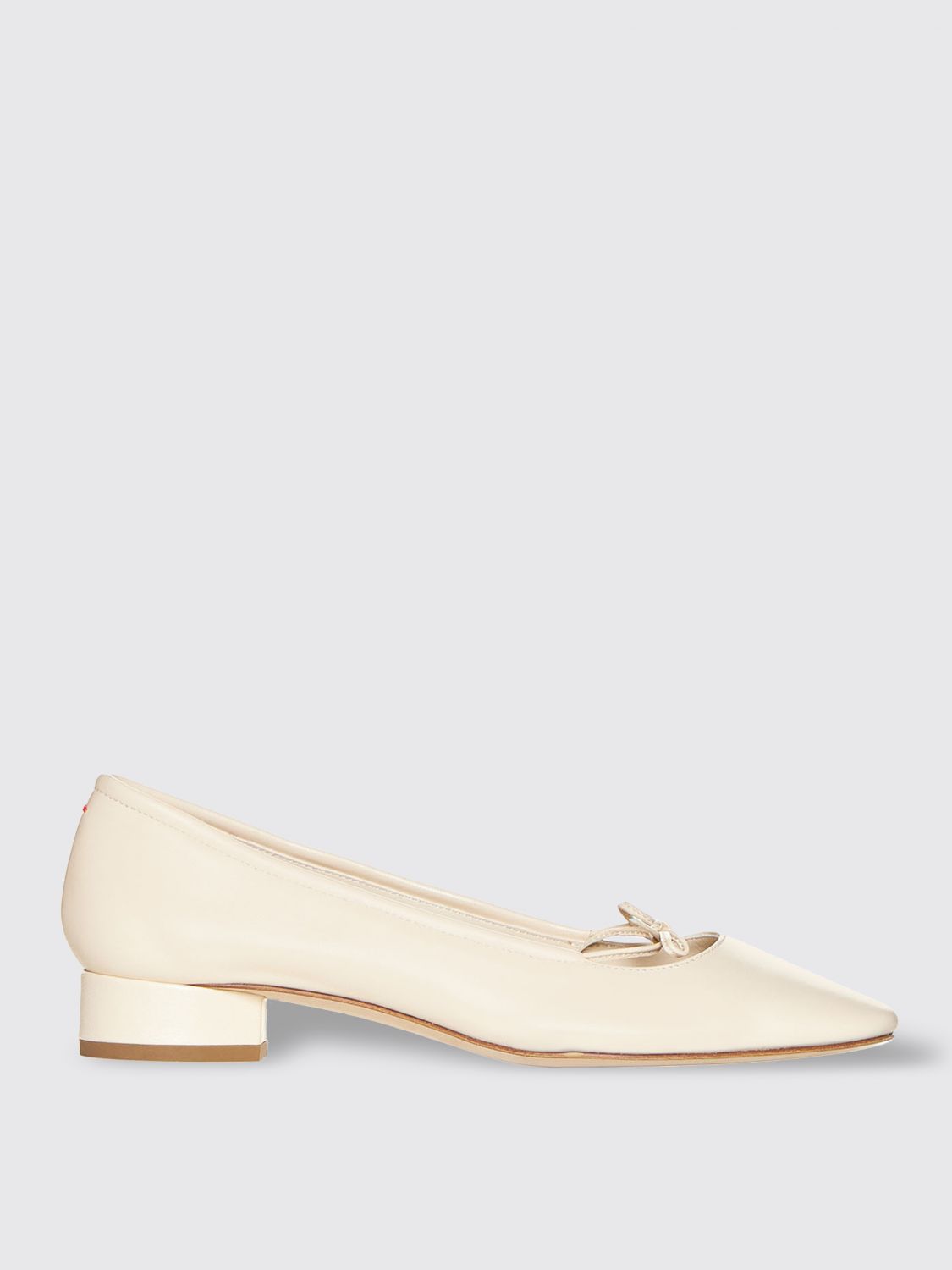 Aeyde Ballet Pumps AEYDE Woman colour Yellow Cream